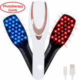 USB Iridescent Hair Care Massager - White