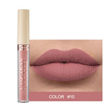 12 Colors Matte Lipstick - Waterproof & Long Lasting