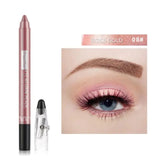 12 Colors Long-lasting Eye Shadow Pencil with Sharpener