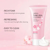 Japan Sakura Gentle Facial Cleanser | Deep Cleansing & Oil Control