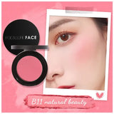 16-Color Matte Face Blush Palette | Natural Cheek Contour Makeup