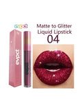 15-Color Diamond Lip Gloss | Long-Lasting Shimmer & Matte Liquid Lipstic