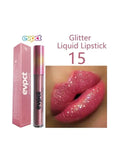 15-Color Diamond Lip Gloss | Long-Lasting Shimmer & Matte Liquid Lipstic