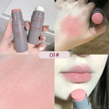 Double-ended Blush Stick - Waterproof Face Contouring & Cheek Tint