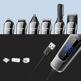 6-in-1 Electric Hair Clipper Set