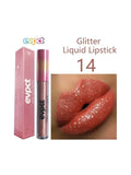 15-Color Diamond Lip Gloss | Long-Lasting Shimmer & Matte Liquid Lipstic