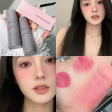 Double-ended Blush Stick - Waterproof Face Contouring & Cheek Tint