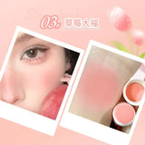 Double-ended Blush Stick - Waterproof Face Contouring & Cheek Tint