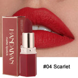 6-Color Matte Lipstick Set | Long-Lasting Beauty Lip Gloss