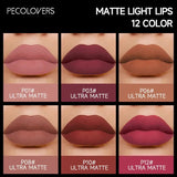 Matte Nude Liquid Lipstick - 12 Colors