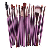 15-Piece Professional Makeup Brush Set