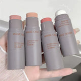 Double-ended Blush Stick - Waterproof Face Contouring & Cheek Tint