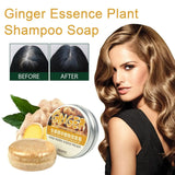 Ginger Hair Shampoo Bar - Stimulate Growth, Reduce Hair Loss