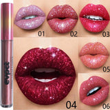 15 Colors Shimmer Diamond Glitter Lip Gloss - Long Lasting & Waterproof