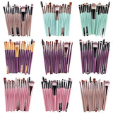 15-Piece Professional Makeup Brush Set