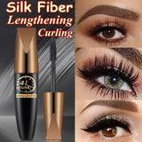 Waterproof Lengthening Mascara - Black Silk Fiber